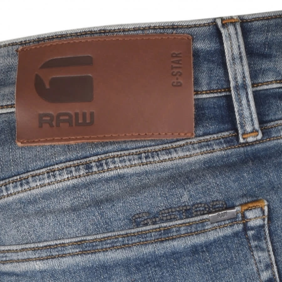 Alternative Image for ProductG Star Raw 3301 Slim Fit Jeans Blue3